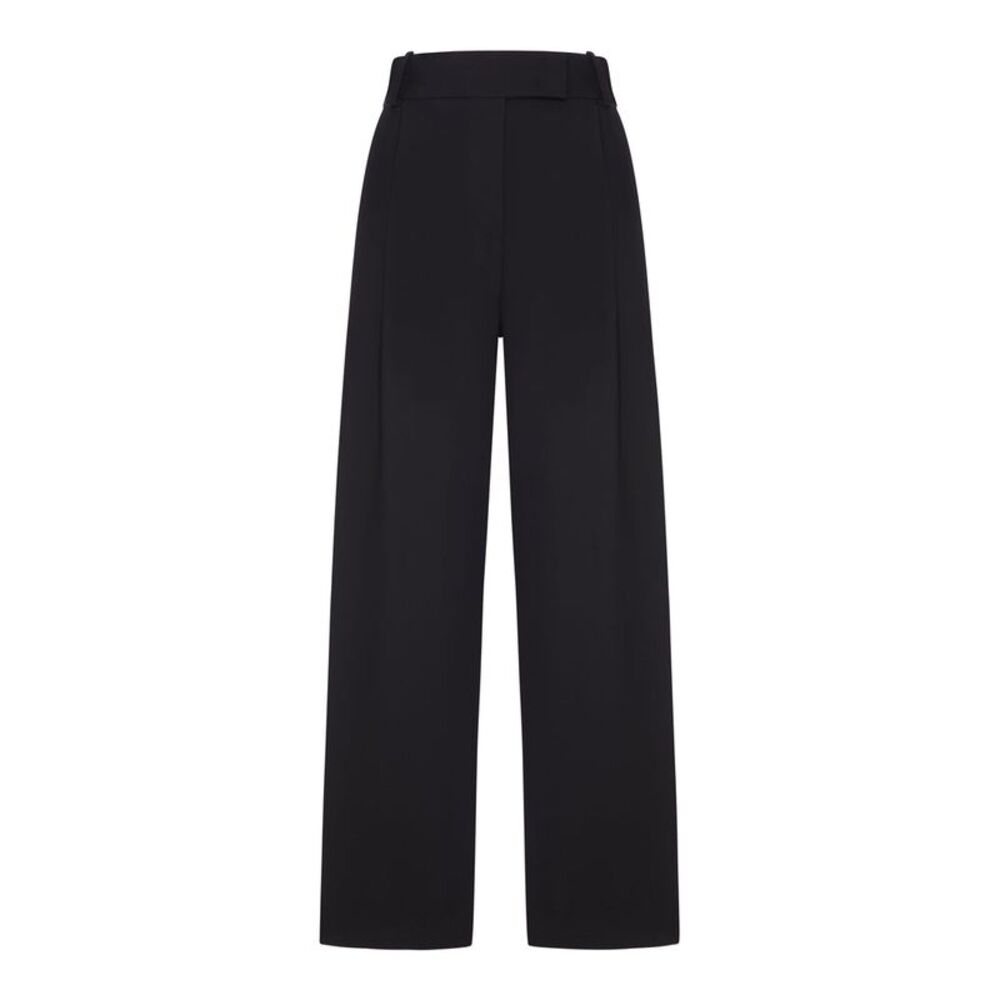 Giorgio Armani Women High-Waisted Palazzo Trousers In Fabric